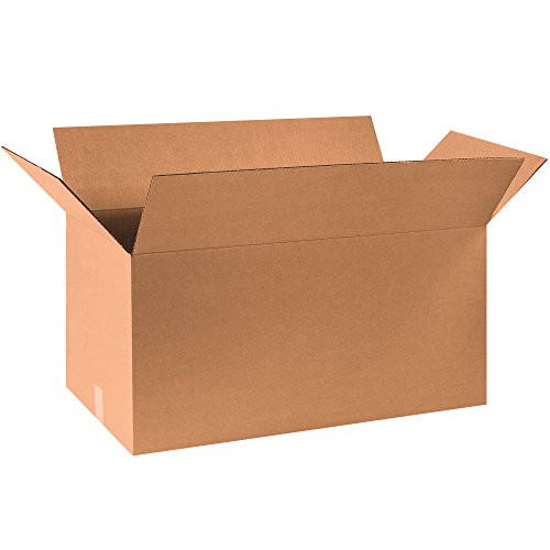 Aviditi 301515 Corrugated Cardboard Box 30" L x 15" W x 15" H, Kraft, for Shipping, Packing and Moving (Pack of 15)