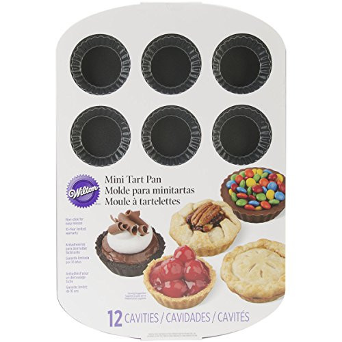 Wilton Non-Stick Mini Tart Pan, 12-Cavity Wilton Non-Stick Mini Tart Pan, 12-Cavity