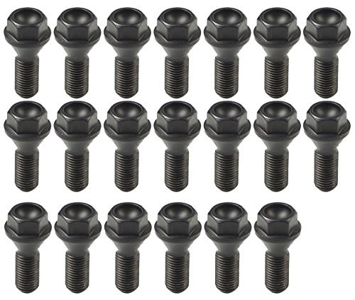 Bapmic 36136781150 Wheel Lug Bolt M12 X 1.5 for BMW E46 E90 E39 E60 E53 325i (Pack of 20)