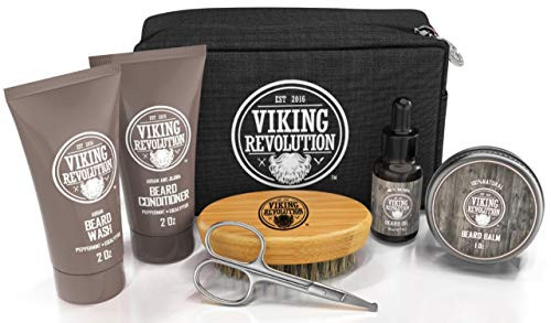 Beard Care Kit for Men Gift - Beard Grooming Kit Contains Travel Size Beard Oil, Beard Balm, Beard Shampoo & Conditioner, Beard Brush and Grooming Scissors - Includes Travel Case (Original) Beard Care Kit for Men Gift - Beard Grooming Kit Contains Travel Size Beard Oil, Beard Balm, Beard Shampoo & Conditioner, Beard Brush and Grooming Scissors - Includes Travel Case (Original)