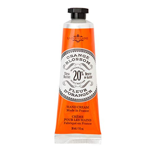La Chatelaine 20% Shea Butter French Hand Cream, Orange Blossom Travel Size 1oz