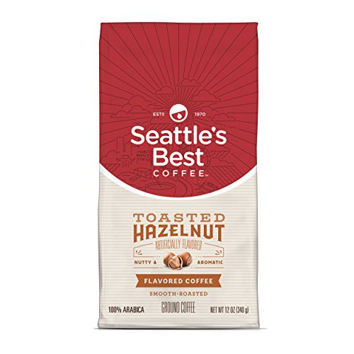Seattle's Best Coffee Toasted Hazelnut Flavored Medium Roast Ground Coffee, 12-Ounce Bag Seattle's Best Coffee Toasted Hazelnut Flavored Medium Roast Ground Coffee, 12-Ounce Bag