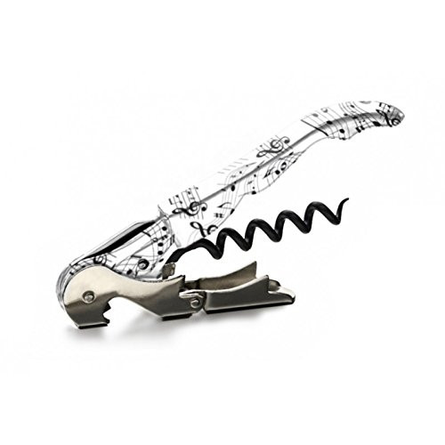 Pulltap's Genuine Collection Music 500 Double-Hinged Lever Waiters Wine Corkscrew Bottle Opener
