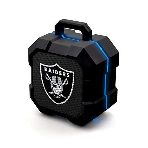 NFL Prime Brands Group ShockBox Bluetooth Speaker, Oakland Raiders