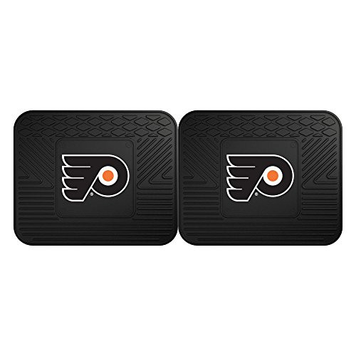 FANMATS NHL Philadelphia Flyers Vinyl 2-Pack Utility Mats FANMATS NHL Philadelphia Flyers Vinyl 2-Pack Utility Mats