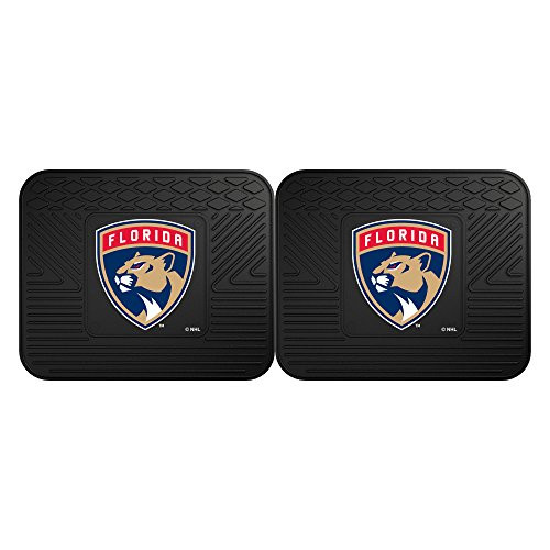 FANMATS NHL Florida Panthers Vinyl 2-Pack Utility Mats FANMATS NHL Florida Panthers Vinyl 2-Pack Utility Mats