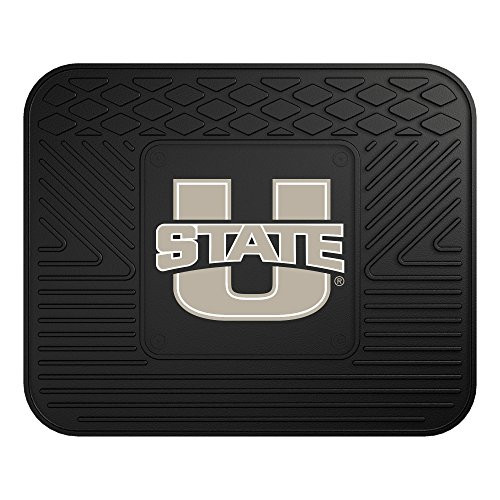 Fanmats 11845 Utah State University Aggies Rear Second Row Vinyl Heavy Duty Utility Mat