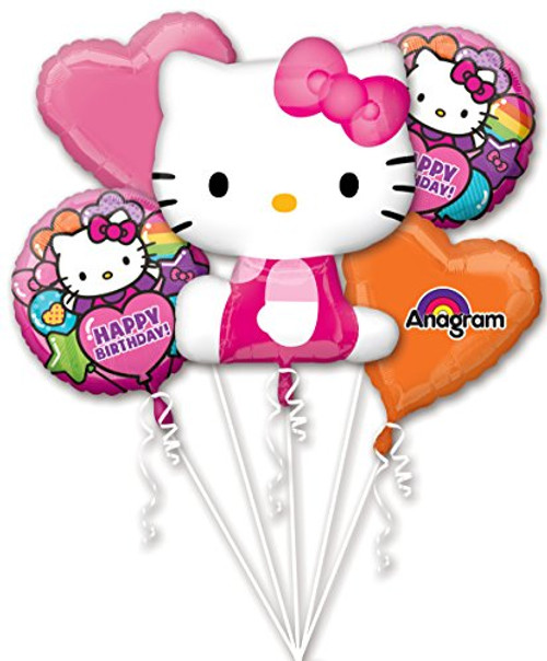 Anagram International Hello Kitty Rainbow Bouquet, Multicolor Anagram International Hello Kitty Rainbow Bouquet, Multicolor