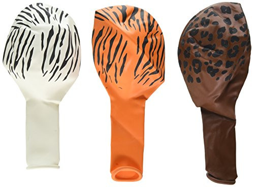 amscan Animal Print Latex Balloons | Party Decor | 120 Ct.