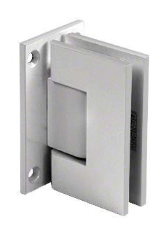 C.R. LAURENCE JRG037SC CRL Satin Chrome Junior Geneva 037 Series Wall Mount Full Back Plate Hinge