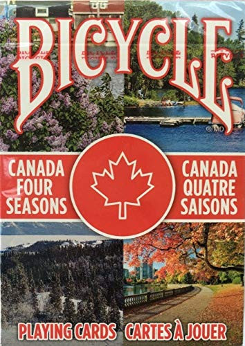 Bicycle Canada Four Seasons Playing Cards