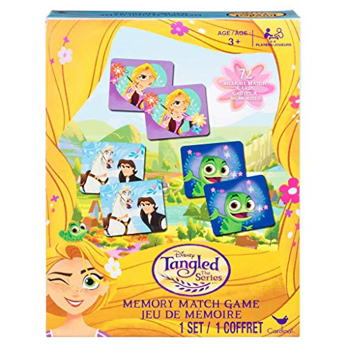Cardinal Disney Tangled The Series Memory Match Card Game Age 3+ Rapunzel