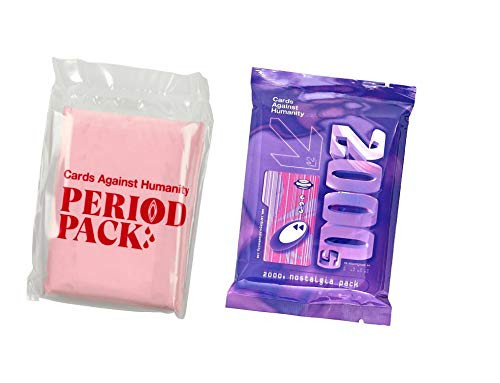 Cards Against Humanity Period & 2000s Nostalgia Packs