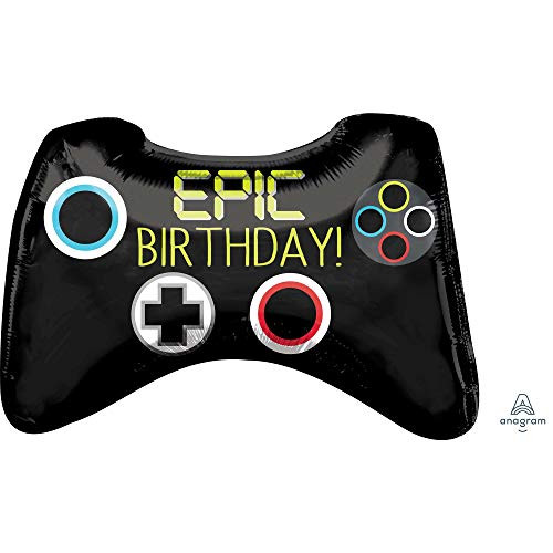 Anagram 28" Epic Party Game Controller Foil Balloon, Multicolor