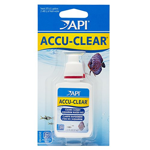 API ACCU-CLEAR Freshwater Aquarium Water Clarifier 1.25-Ounce Bottle