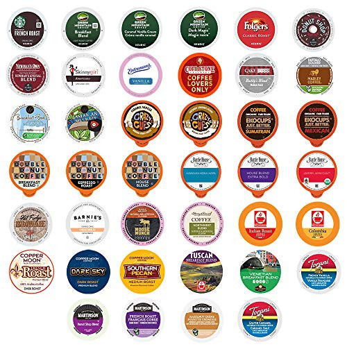 Custom Variety Pack Coffee for Keurig K-Cup Brewers, 40 Count