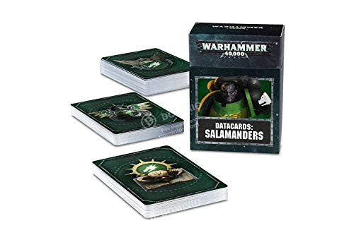 Games Workshop Warhammer 40,000: DATACARDS: Salamanders Games Workshop Warhammer 40,000: DATACARDS: Salamanders