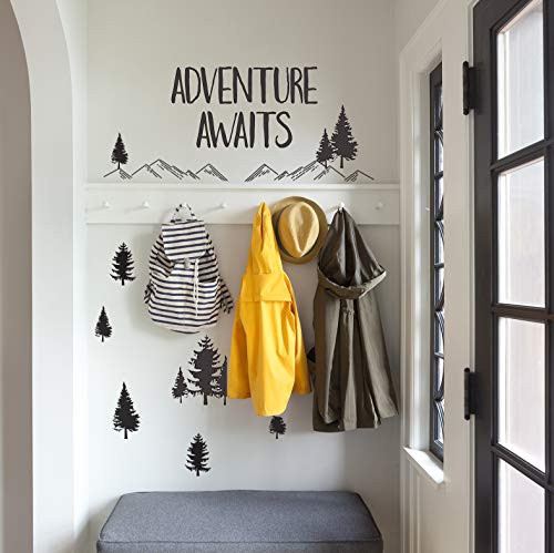 Wall Decal - Wall Decor - Inspirational Quote. Peel and Stick Wall Decals - Travel Wall Stickers - Easy to Remove Vinyl Quote - Adventure Awaits. DIY Decoration. Wall Decal - Wall Decor - Inspirational Quote. Peel and Stick Wall Decals - Travel Wall Stickers - Easy to Remove Vinyl Quote - Adventure Awaits. DIY Decoration.