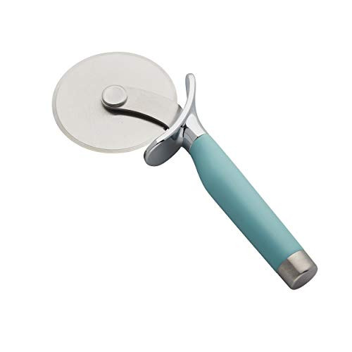 KitchenAid Gourmet Pizza Wheel, One Size, Matte Aqua Sky KitchenAid Gourmet Pizza Wheel, One Size, Matte Aqua Sky