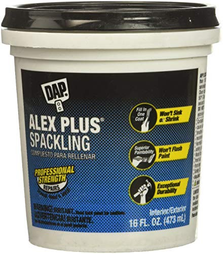 DAP INC 18745 Alex Plus PT Spackling, Plain