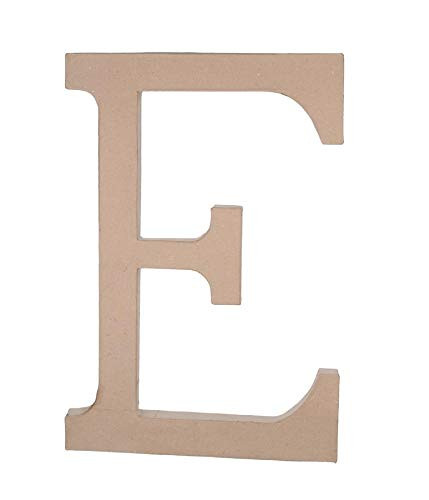 Darice 2860-E Paper Mache, 23.5-Inch, Letter E