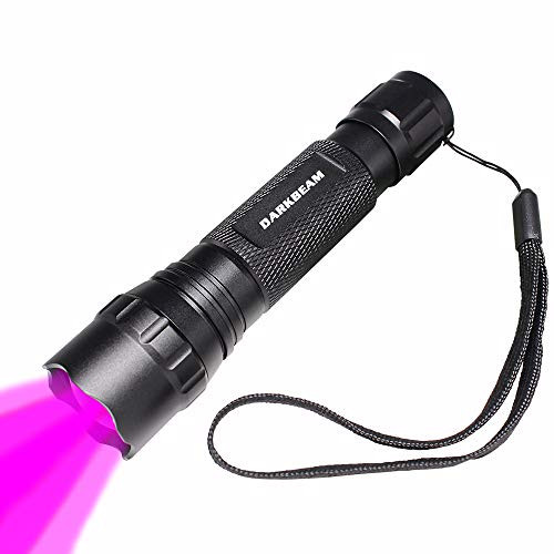 Black Light Flashlight LED Portable Flashlights Zoomable 395nm Blacklight Detector for Dog/Cat Urine