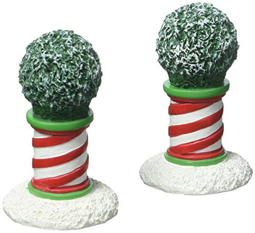 Department 56 Collections Peppermint Planters Figurine Village Accessory, Multicolor