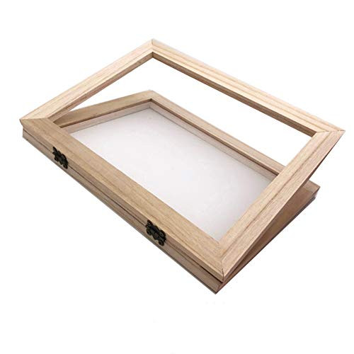 Wooden Paper Making Papermaking Mould Screen Printing Frame for DIY Paper Craft Tool Dried Flower Handcraft