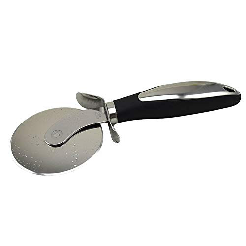 Pizza Cutter Stainless Steel Pizza Cutter with Handle Wheel Pizza Cutter Pizza Wheel Cutter for Pizza Waffles Pies Waffles and Dough Biscuits