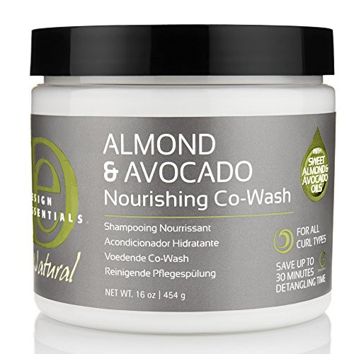 Design Essentials Natural Almond & Avocado Nourishing Co-wash - 16 Oz