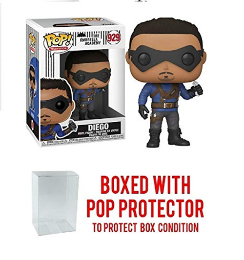 Pop TV: Diego Hargreeves The Umbrella Academy Pop Vinyl Figure (Includes Compatible Pop Box Protector Case) Pop TV: Diego Hargreeves The Umbrella Academy Pop Vinyl Figure (Includes Compatible Pop Box Protector Case)
