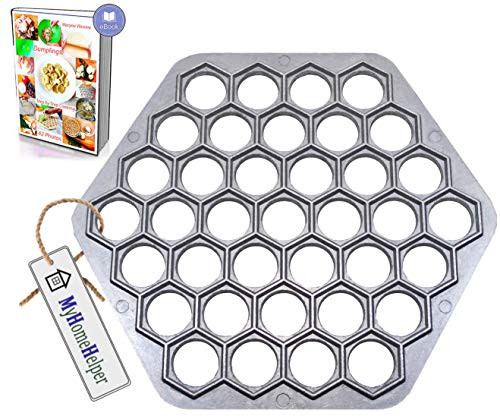 Russian Ravioli Maker Dumplings Mold - Pelmeni Maker - Pelmeni Metal Mold - Pelmeni Meat Dumplings - Dumplings Maker - Siberian Pelmeni Meat - Dumpling Maker Machine - Ravioli Cutter 1302439