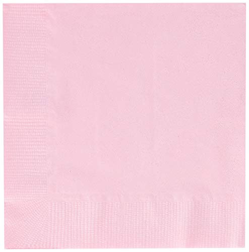 Beverage Napkins 5"X5" 50/Pkg-Classic Pink