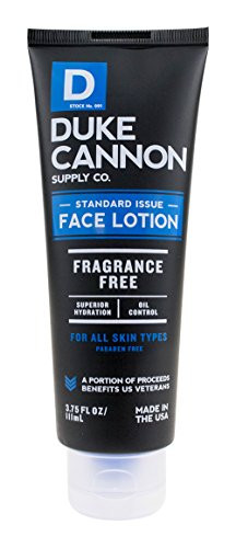 Duke Cannon Standard Issue Face Lotion, 3.75 oz.