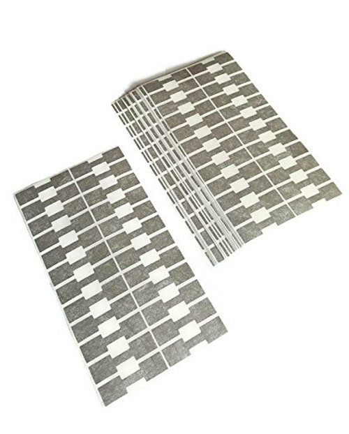 2000 Pieces Jewelry Repair, Price and Indentification Tags/Tyvek Self Adhesive Rectangle Dumbbell/Barbell Jewelry Price Tags (Silvertone) 2000 Pieces Jewelry Repair, Price and Indentification Tags/Tyvek Self Adhesive Rectangle Dumbbell/Barbell Jewelry Price Tags (Silvertone)