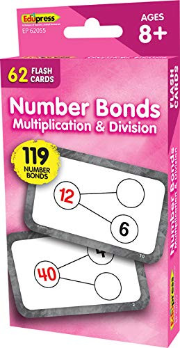 Teacher Created Resources Number Bonds Flash Cards - Multiplication & Division