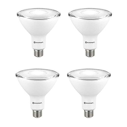 EcoSmart 120-Watt Equivalent PAR38 Dimmable Energy Star Flood LED Light Bulb Daylight (4-Pack)