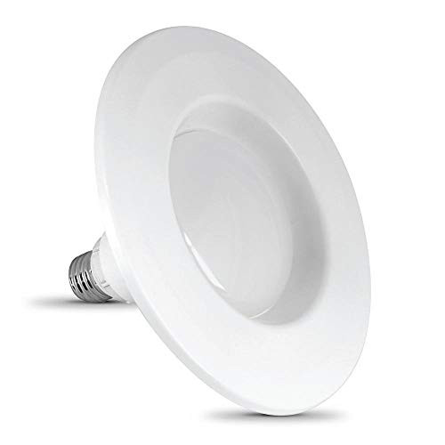 Feit Electric LEDR4/950CA/MED/2 45W Equivalent Adjustable Neck Instatrim Retrofit Kit Recessed LED Flood Light, 4 Inch 45 Watt, 5000K Daylight