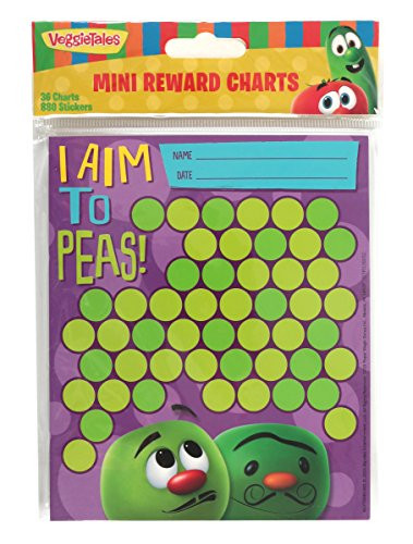 Eureka Veggietales Mini Reward Charts with Stickers (837044)