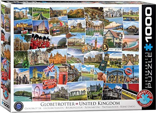 EuroGraphics United Kingdom Globetrotter 1000-Piece Puzzle