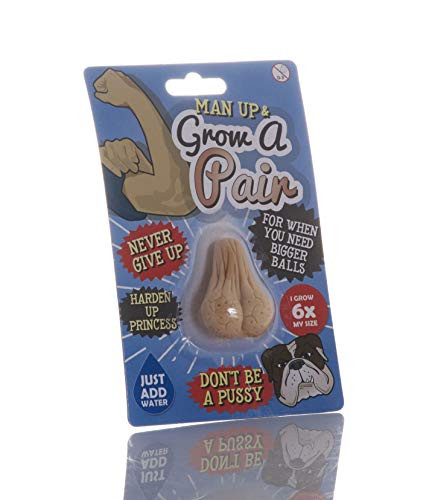 Boxer Gifts Grow a Pair Gag Gift For Men | Just Add Water | Great Novelty Gift | Perfect White Elephant Gift