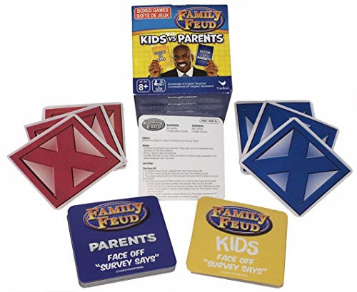 Family Feud - Kids vs Parents - Boxed Card Game