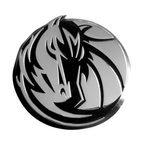 FANMATS NBA Dallas Mavericks Chrome Team Emblem FANMATS NBA Dallas Mavericks Chrome Team Emblem
