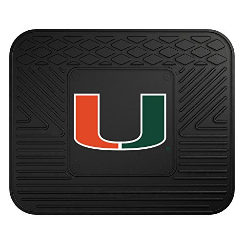 FANMATS NCAA University of Miami Hurricanes Vinyl Utility Mat