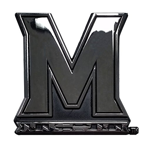 FANMATS NCAA University of Maryland Terrapins Chrome Team Emblem FANMATS NCAA University of Maryland Terrapins Chrome Team Emblem