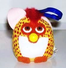 McDonalds Happy meal Furby Diamondback Snake #12 Plush w/Clip On 2000