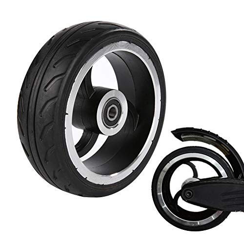 MAGT Electric Scooter Tyre Replacement 5.5inch Durable Solid Rear Wheel Scooter Accessories for Mini Folding Electric Scooter Wheel Replacement