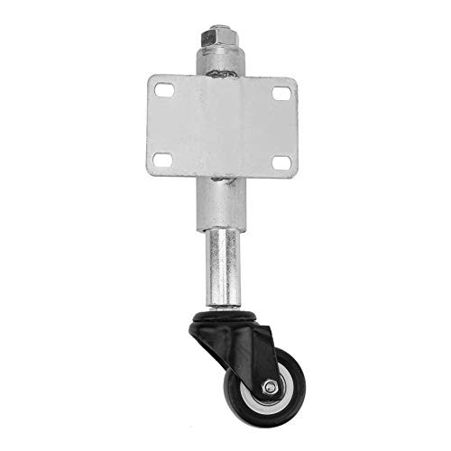 Maxmartt Gate Wheel, 2" PU Gate Wheel Spring Loaded Swivel Caster Heavy Duty 110 Lbs Load Capacity