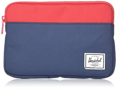 Herschel Anchor Sleeve for MacBook/iPad, Navy/Red, Mini
