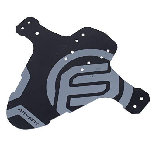 FIFTY-FIFTY Mountian Bike Fender,MTB Mudguard,Front and Rear Compatible,Fits 26", 27.5", 29", Plus Size and Fat Bike Wheel Sizes(Gray) FIFTY-FIFTY Mountian Bike Fender,MTB Mudguard,Front and Rear Compatible,Fits 26", 27.5", 29", Plus Size and Fat Bike Wheel Sizes(Gray)